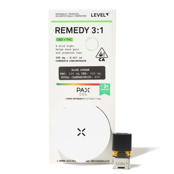 Buy Remedy 3:1 CBD Pax Era Pod Online